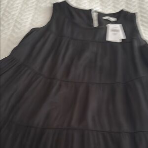 Elegant Black Sleeveless Dress